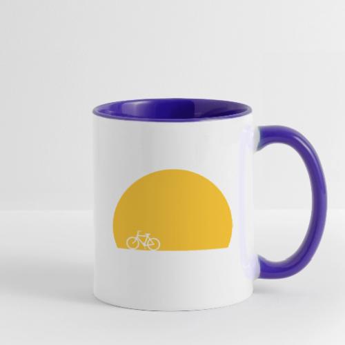 Sundown Bicycle - Contrast Coffee Mug