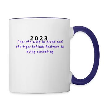 original - Contrast Coffee Mug - white/cobalt blue - Right