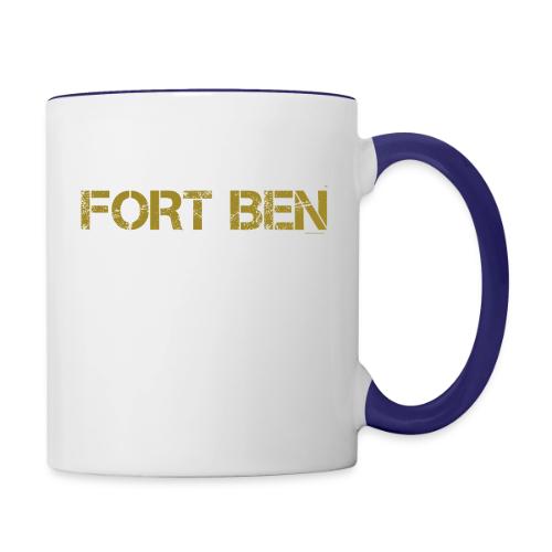 FORT BEN, gold capture - Contrast Coffee Mug