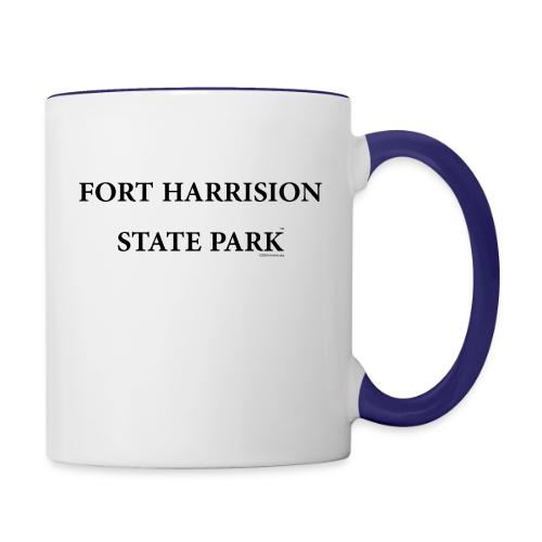 Fort Harrison State Park, black - Contrast Coffee Mug