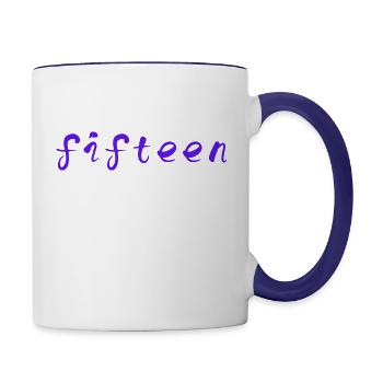 original - Contrast Coffee Mug - white/cobalt blue - Right