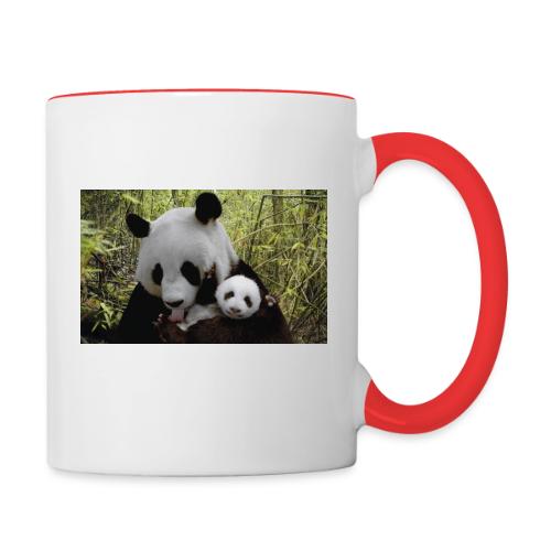 panda - Contrast Coffee Mug