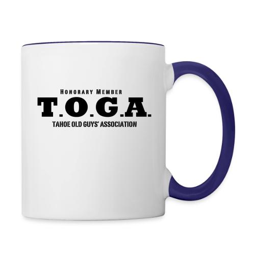 TOGA -Tahoe Old Guys' Association - Contrast Coffee Mug