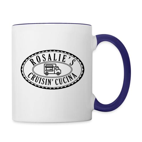 Cruisin Cuicna Black Logo Merch - Contrast Coffee Mug