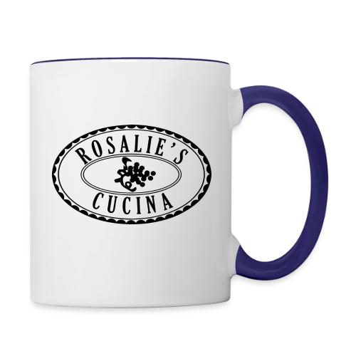 Rosalies Cucina Black Logo - Contrast Coffee Mug