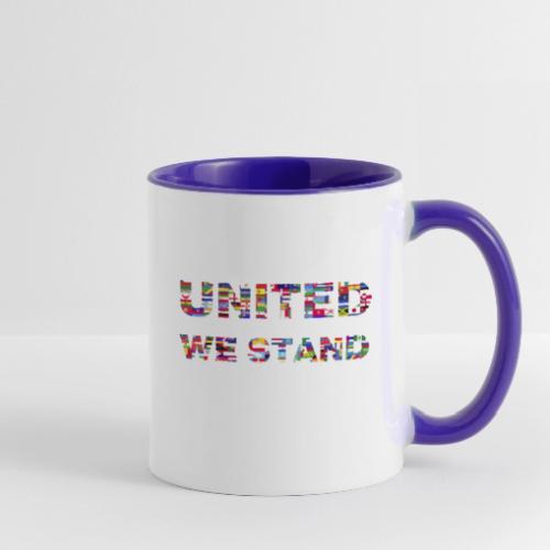 UNITED WE STAND - Contrast Coffee Mug