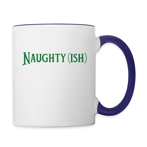 Naughtyish Green - Contrast Coffee Mug