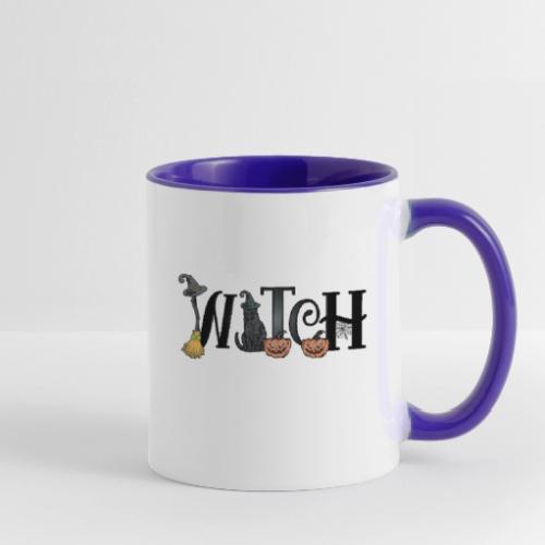Witch Script - Contrast Coffee Mug