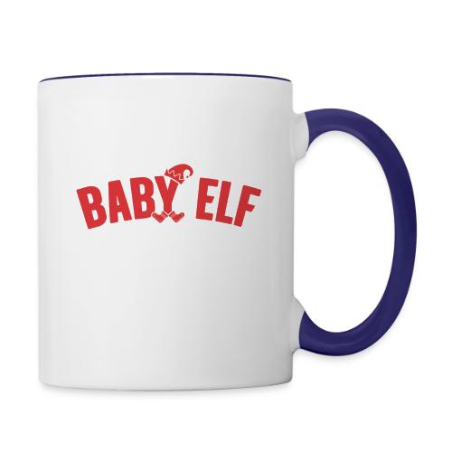 Baby Elf in Red - Contrast Coffee Mug