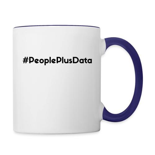 #PeoplePlusData - Contrast Coffee Mug