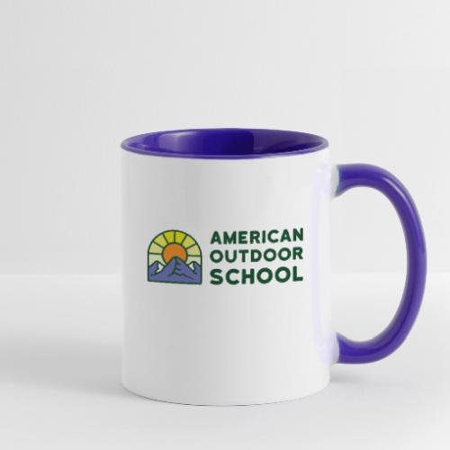 American Outdoor School Standard Logo - Contrast Coffee Mug