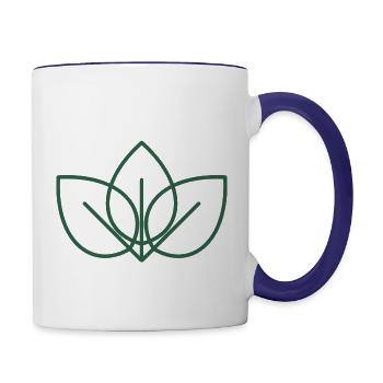 Super Seed - Contrast Coffee Mug - white/cobalt blue - Right