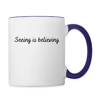 original - Contrast Coffee Mug - white/cobalt blue - Right