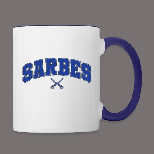 Sarbes - Blue & Gold - Contrast Coffee Mug