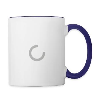 Doctor In Progress Phd Future Doctor - Contrast Coffee Mug - white/cobalt blue - Right