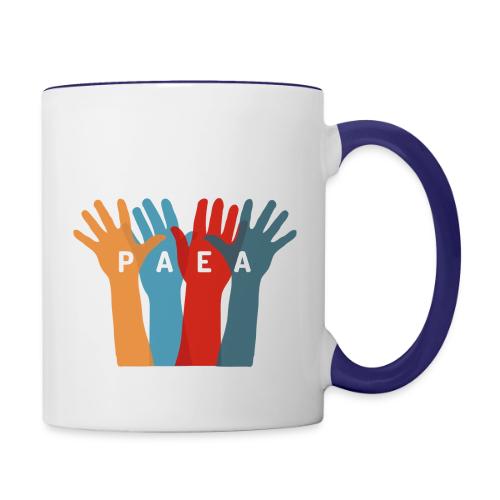 hands paea - Contrast Coffee Mug