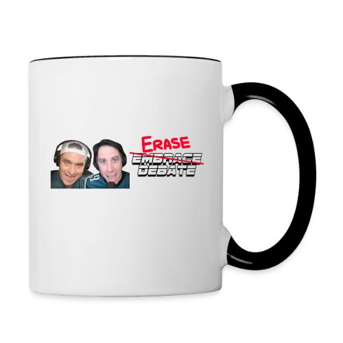 ERASE DEBATE - Contrast Coffee Mug