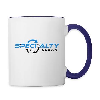clean - Contrast Coffee Mug - white/cobalt blue - Right