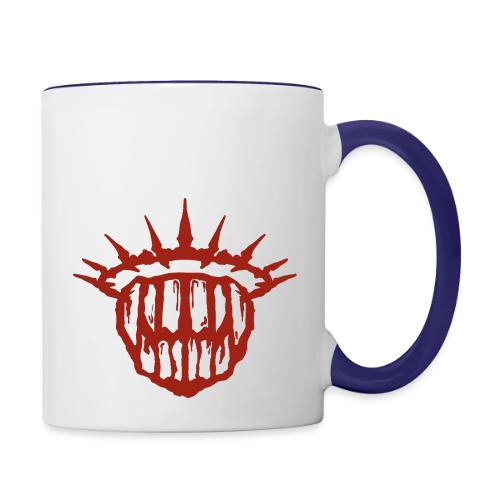 Teeth Of The Divine Sigil RED - Contrast Coffee Mug