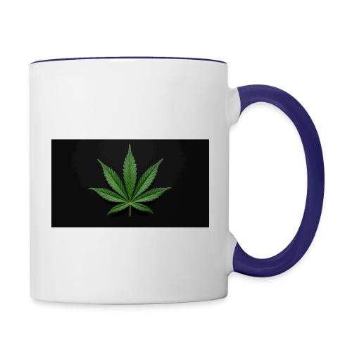 ***CANNABIS LEAF TEE*** - Contrast Coffee Mug