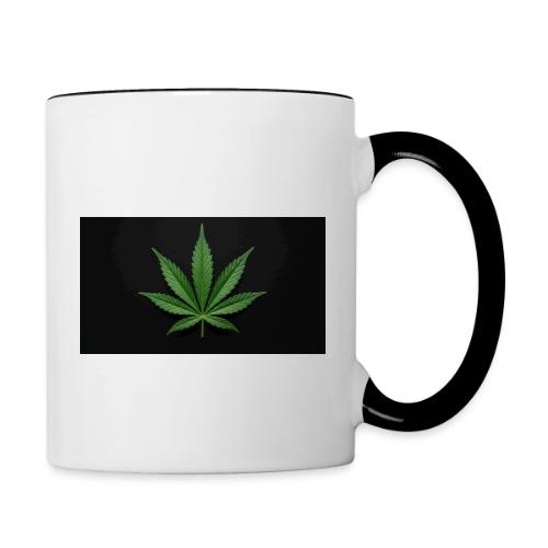 ***CANNABIS LEAF TEE*** - Contrast Coffee Mug