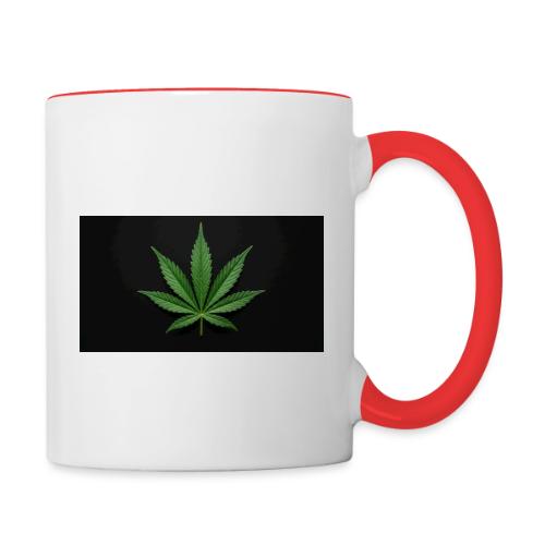 ***CANNABIS LEAF TEE*** - Contrast Coffee Mug