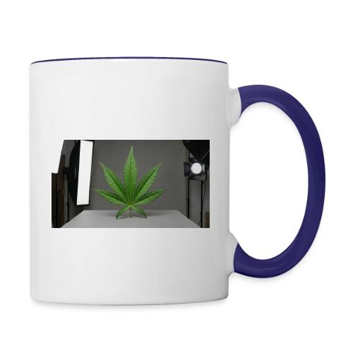 ***CANNABIS LEAF TEE*** - Contrast Coffee Mug