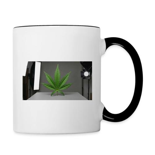 ***CANNABIS LEAF TEE*** - Contrast Coffee Mug