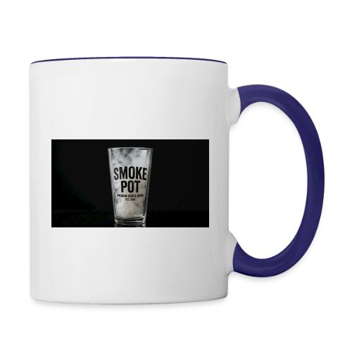 **Smoke Pot Glass TEE** - Contrast Coffee Mug