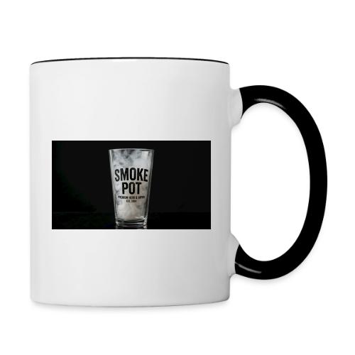 **Smoke Pot Glass TEE** - Contrast Coffee Mug