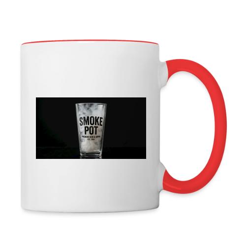 **Smoke Pot Glass TEE** - Contrast Coffee Mug