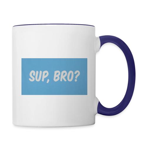 sup bro tee #2 - Contrast Coffee Mug