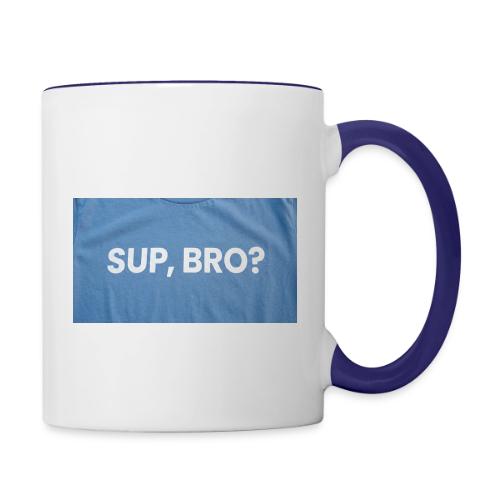 SUP BRO TEE - Contrast Coffee Mug