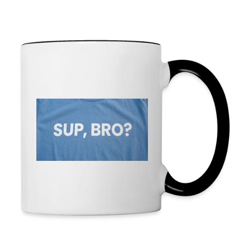 SUP BRO TEE - Contrast Coffee Mug