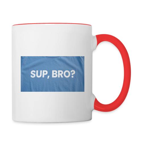 SUP BRO TEE - Contrast Coffee Mug