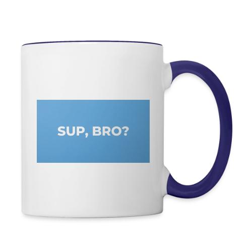 SUP BRO TEE - Contrast Coffee Mug