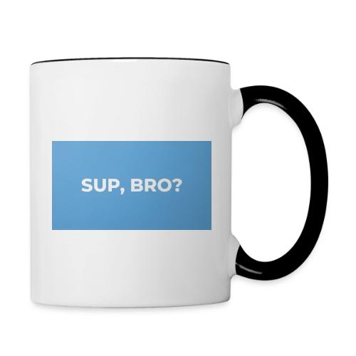 SUP BRO TEE - Contrast Coffee Mug