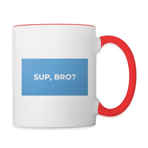 SUP BRO TEE - Contrast Coffee Mug