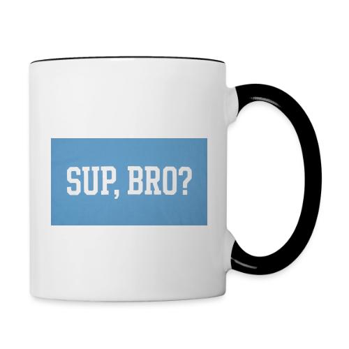 sup bro tee #2 - Contrast Coffee Mug