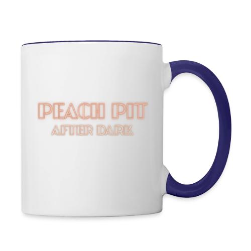 Peach Pit After Dark! - Contrast Coffee Mug