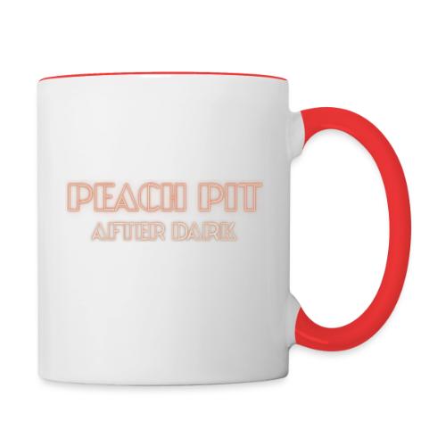 Peach Pit After Dark! - Contrast Coffee Mug