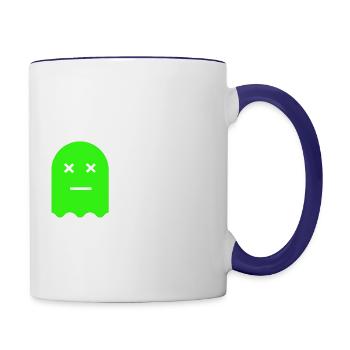 Game Over - Contrast Coffee Mug - white/cobalt blue - Right