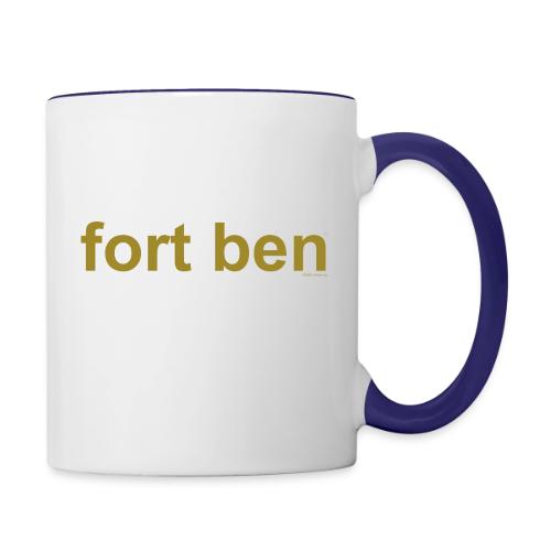 fort ben gold - Contrast Coffee Mug