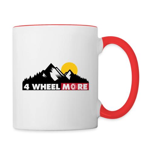 4 wheel More Logo - Contrast Coffee Mug