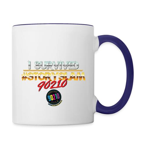 Storyslam Shirt 90210 Transparent 01 - Contrast Coffee Mug