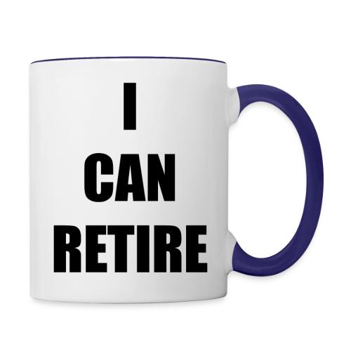 retire - Contrast Coffee Mug