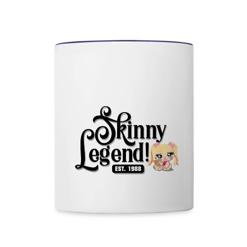 Skinny Legend_onwhite - Contrast Coffee Mug
