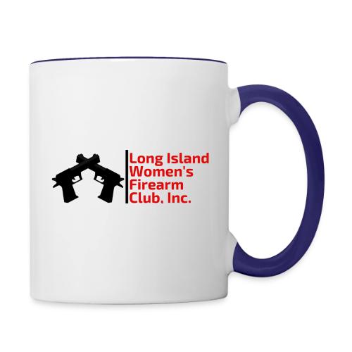 LIWFC Logo - Black and Red - Contrast Coffee Mug