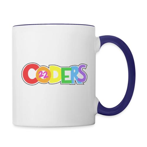 coders22 Logo - Contrast Coffee Mug