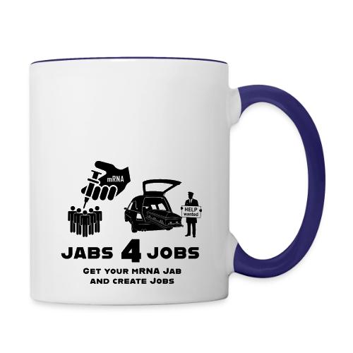 Jabs 4 Jobs - Contrast Coffee Mug